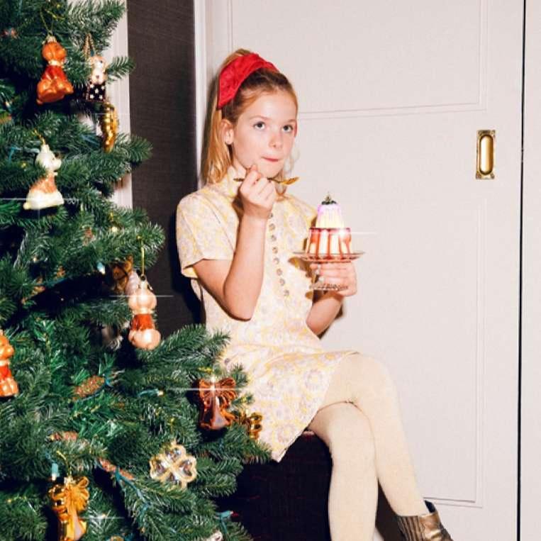 Weihnachtsschmuck Pudding Gelb - Vondels