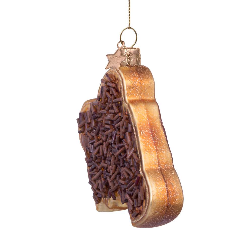 Christmas Ornament Chocolate Sprinkles Sandwich - Vondels