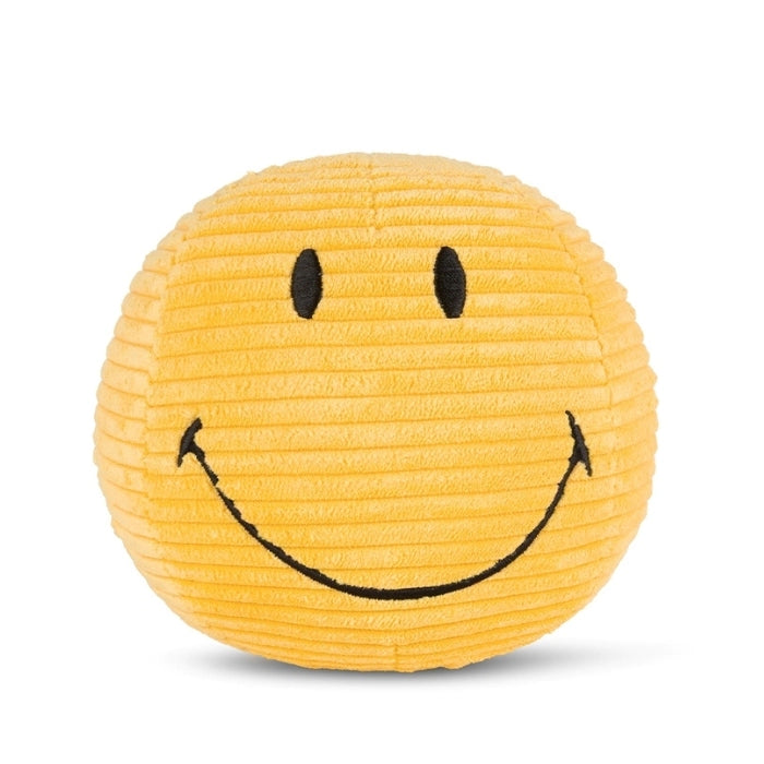 Smiley ECO Corduroy Yellow Plush Toy – Bon Ton Toys