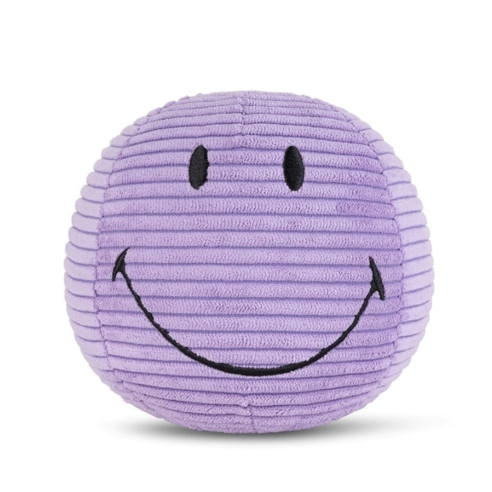 Knuffel Smiley ECO Corduroy Paars – Bon Ton Toys
