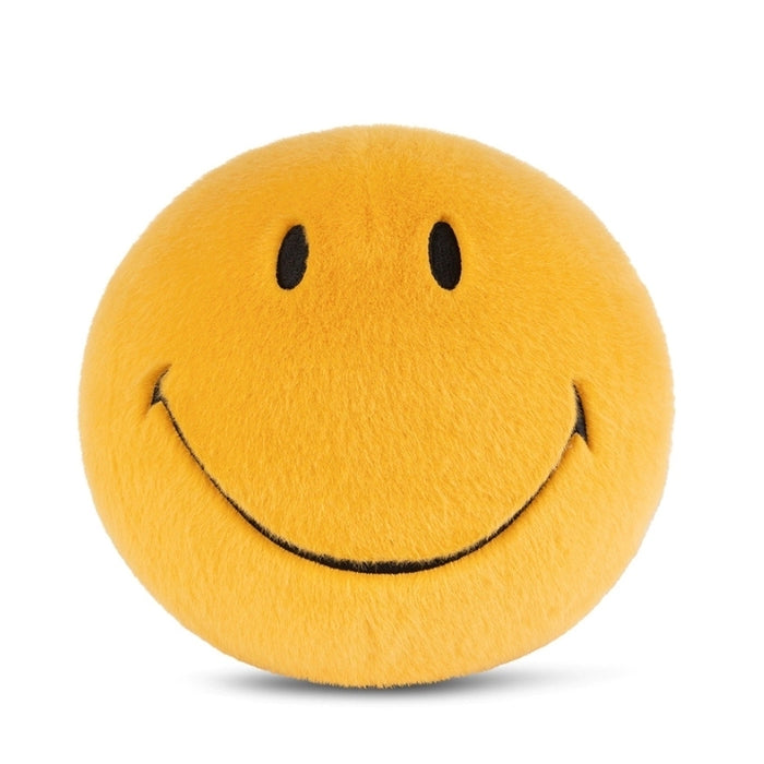 Knuffel Smiley ECO Fuzzy Geel – Bon Ton Toys