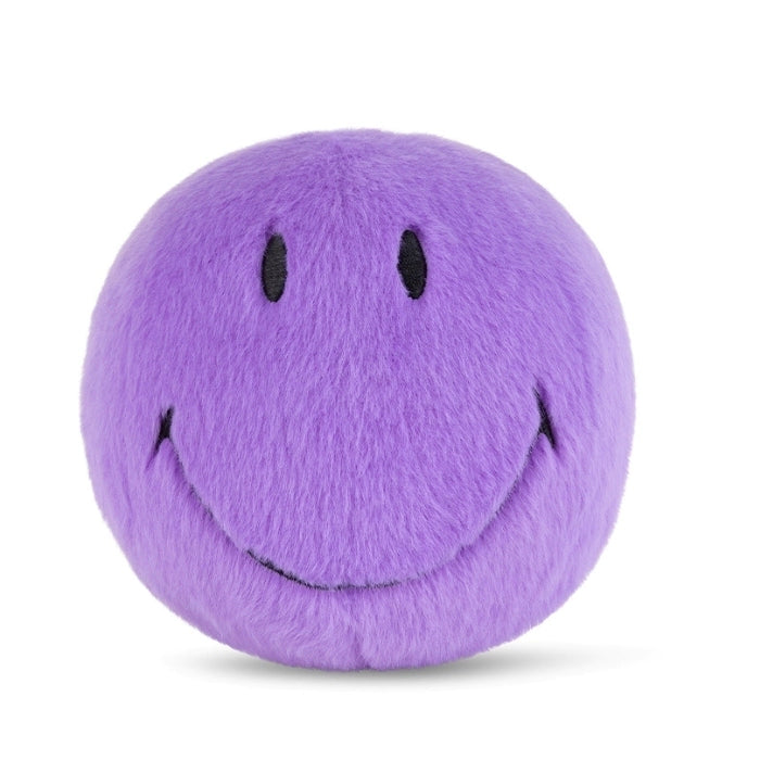 Knuffel Smiley ECO Fuzzy Paars – Bon Ton Toys