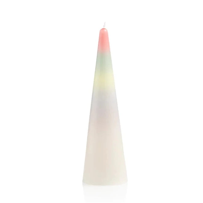 Druip Kaars Rainbow Cone - Bitten