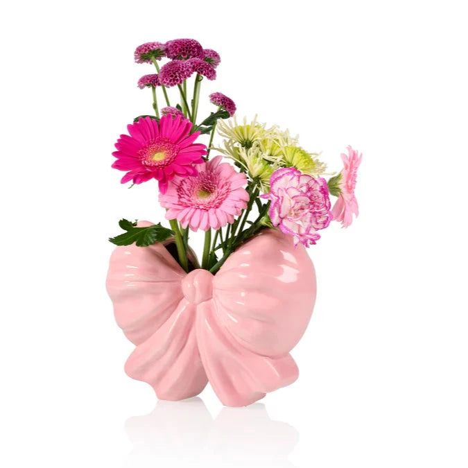 Vase Bow Pink - Bitten
