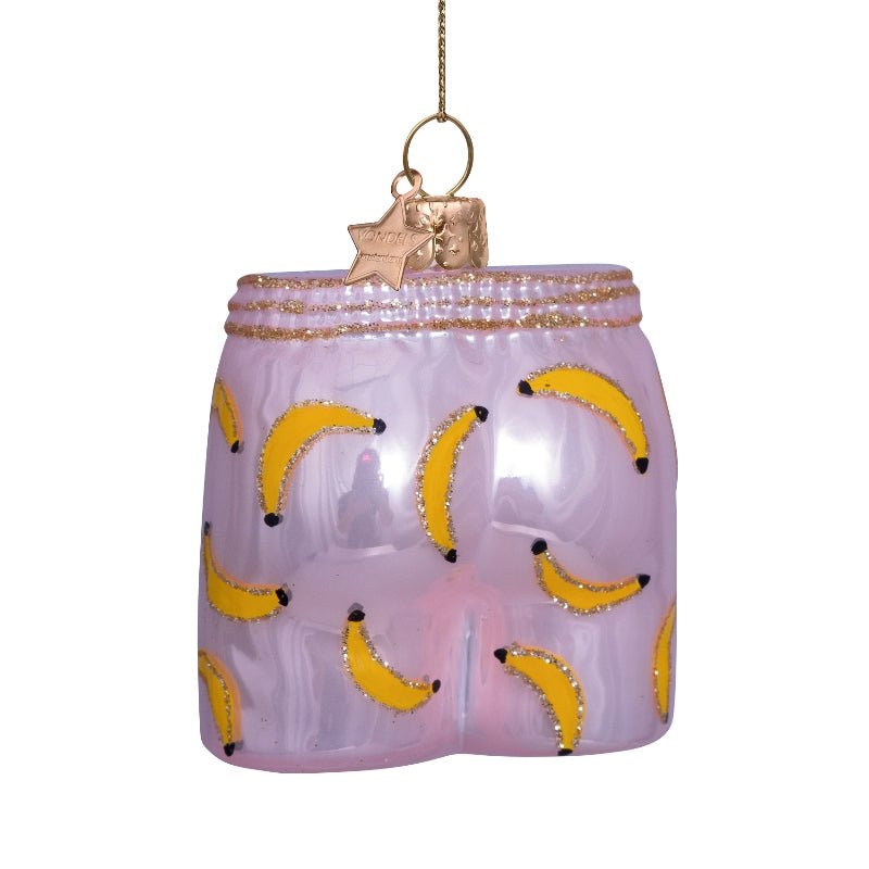 Christmas Ornament Boxer Shorts Bananas – Vondels