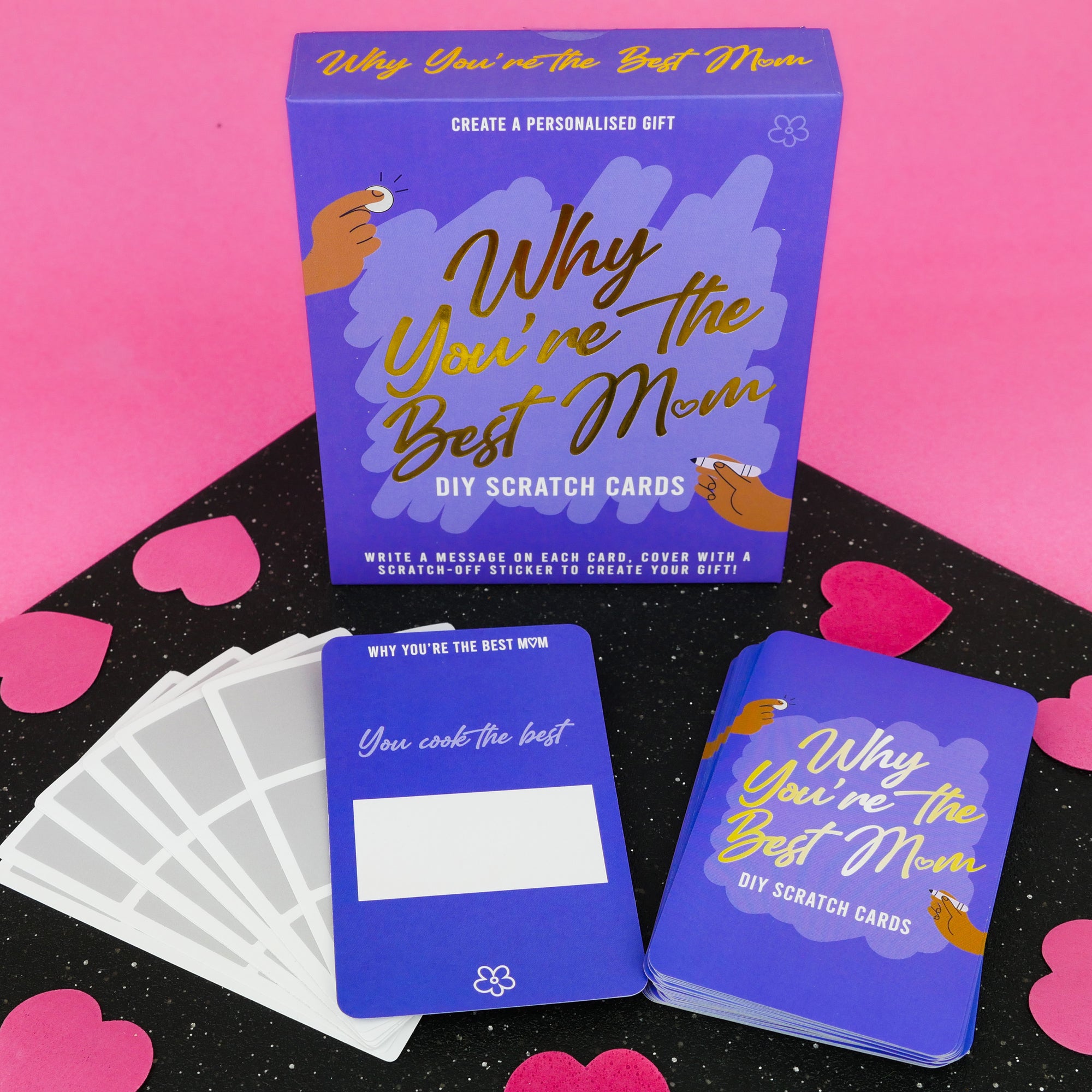 Scratch Cards Reasons You're The Best Mum DIY - Gift Republic