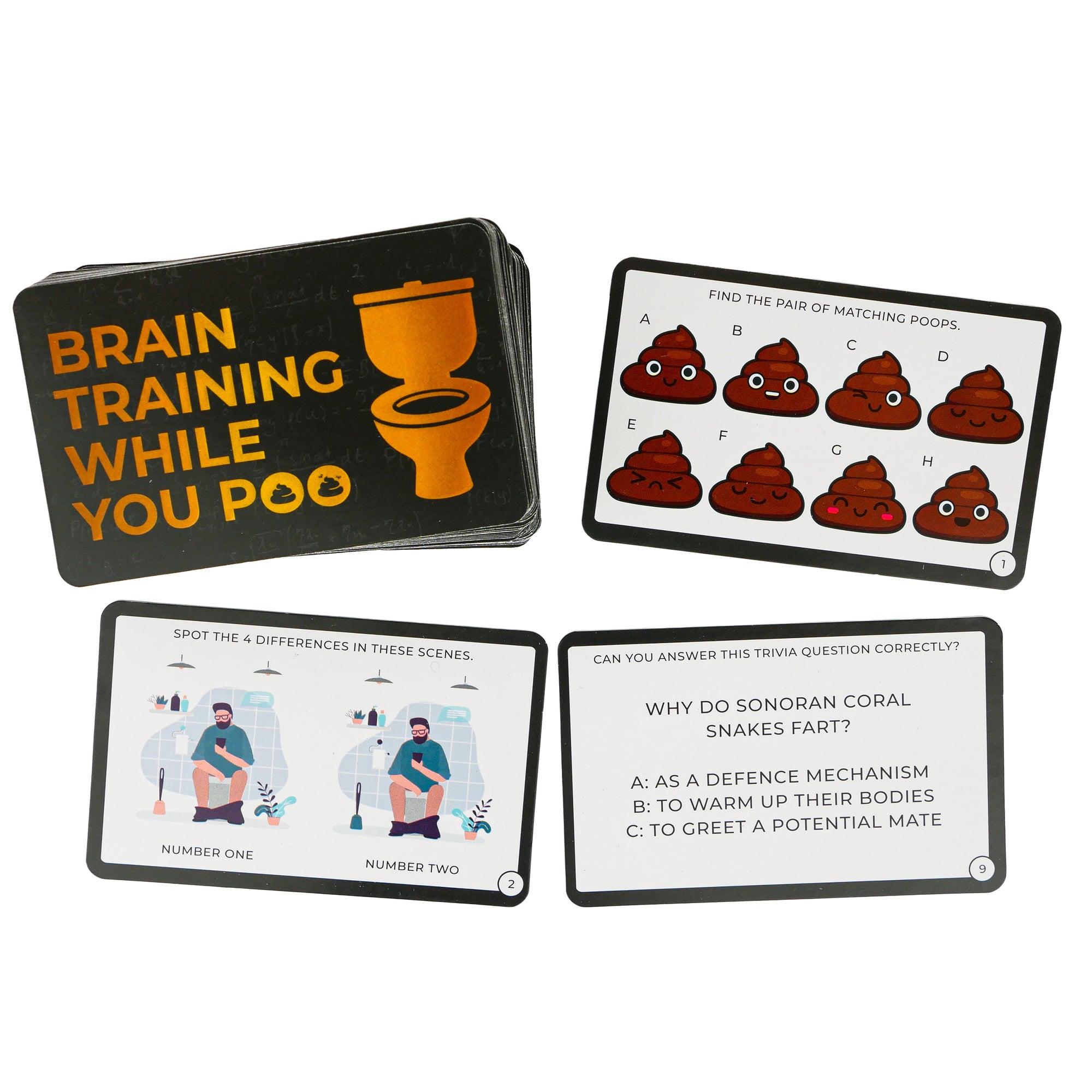 Game Brain Training While You Poo