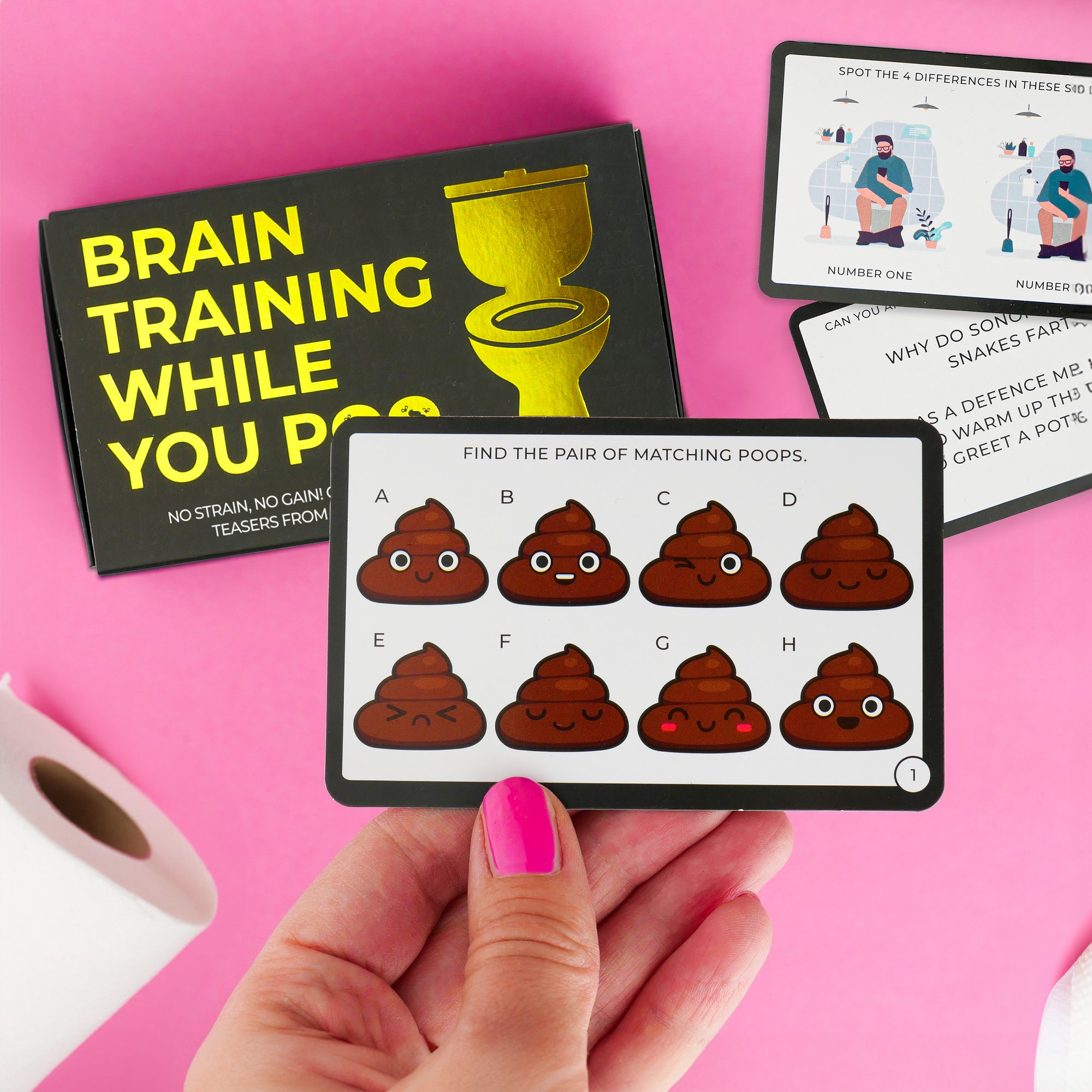 Game Brain Training While You Poo