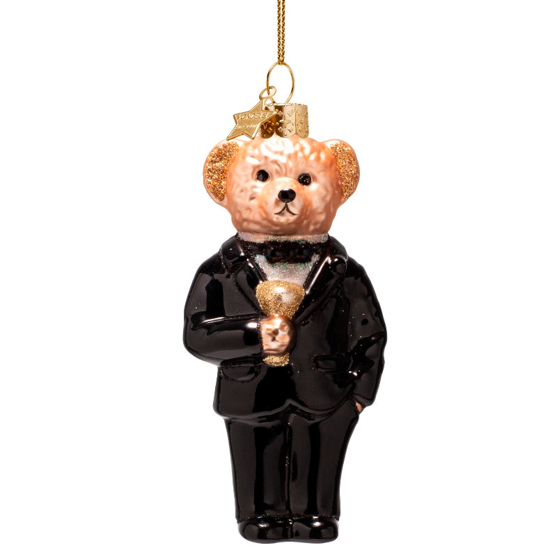 Kerst Ornament Beer In Kleding – Vondels