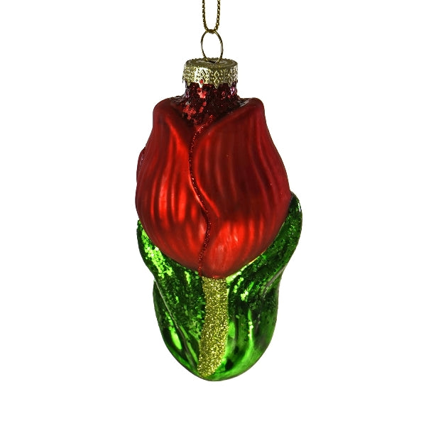 Weihnachtsschmuck Tulpe Rot - Werner Voß