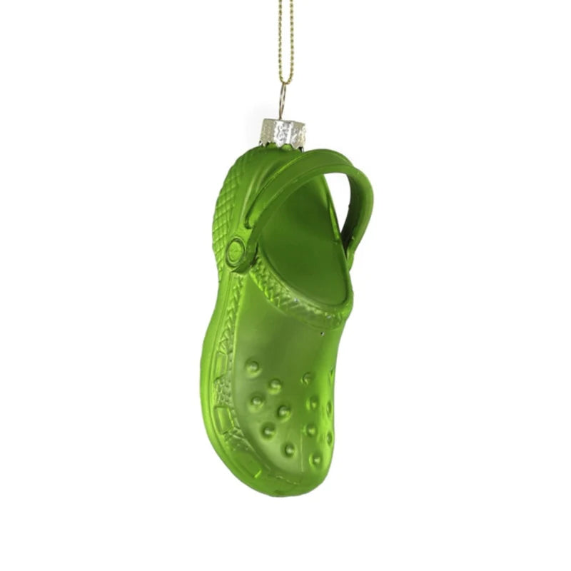 Christmas Ornament Clog Green - Cody Foster
