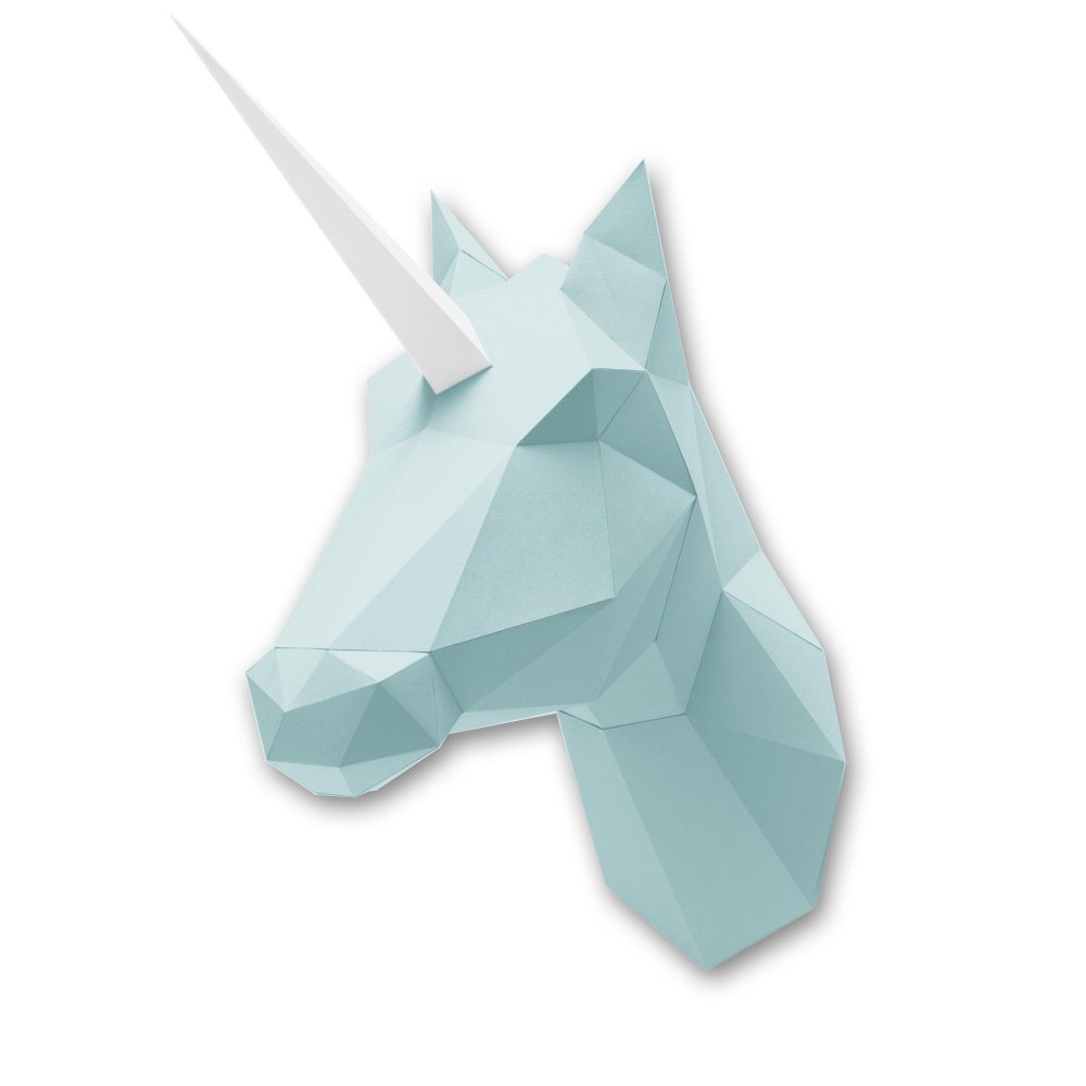 Papieren Unicorn - Assembli