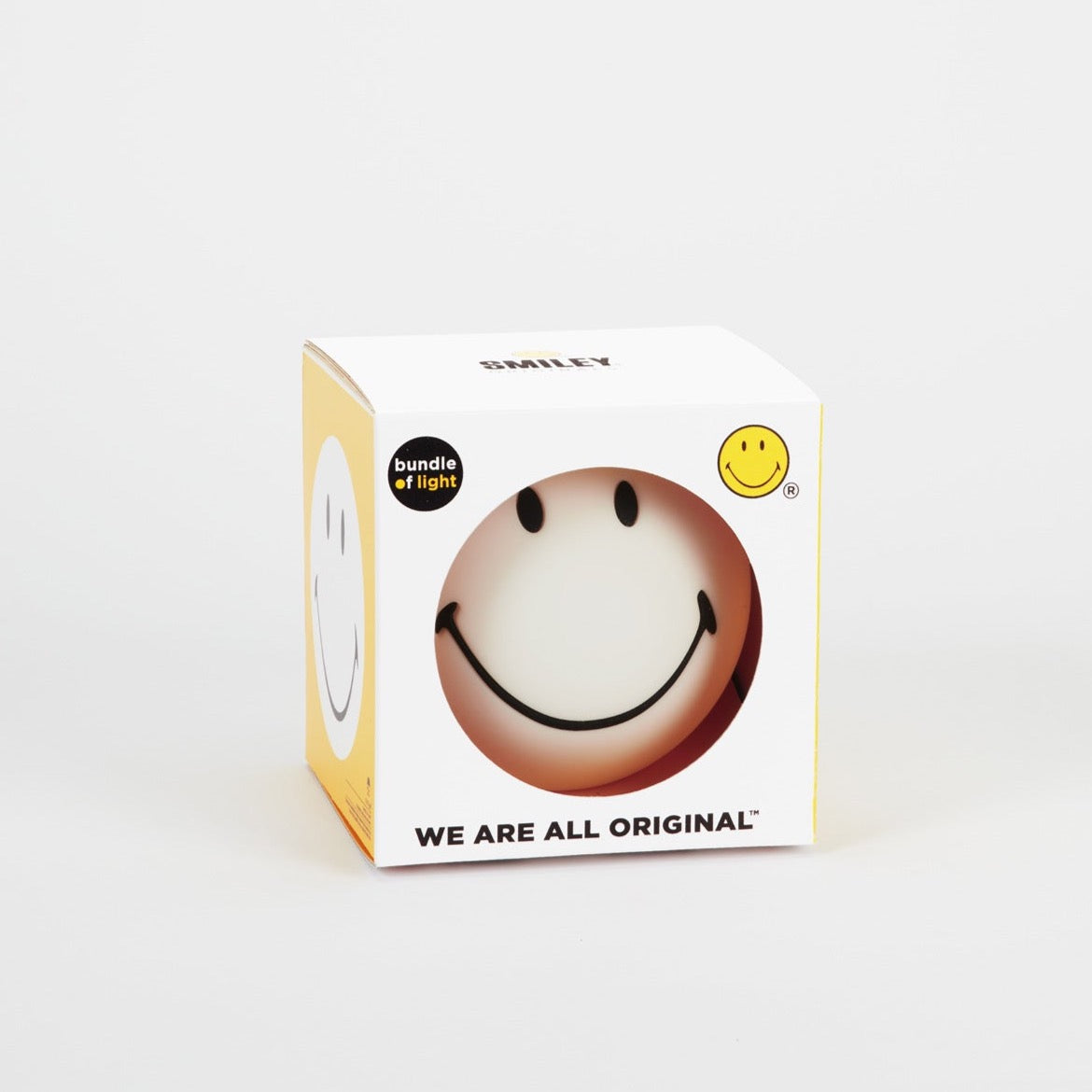 Lampje Smiley Mini Zwart Wit - Mr. Maria