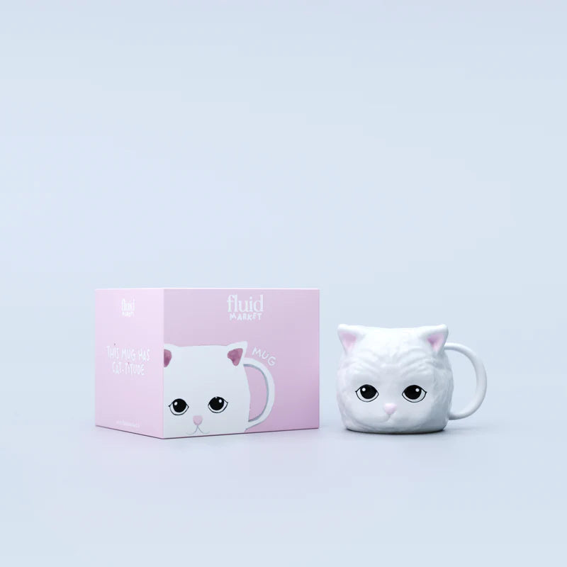 Becher Katze - Flüssigkeit