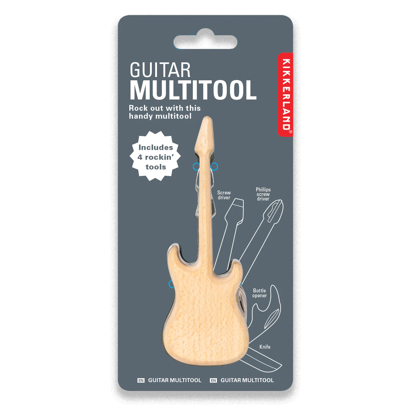 Multitool Guitar - Kikkerland