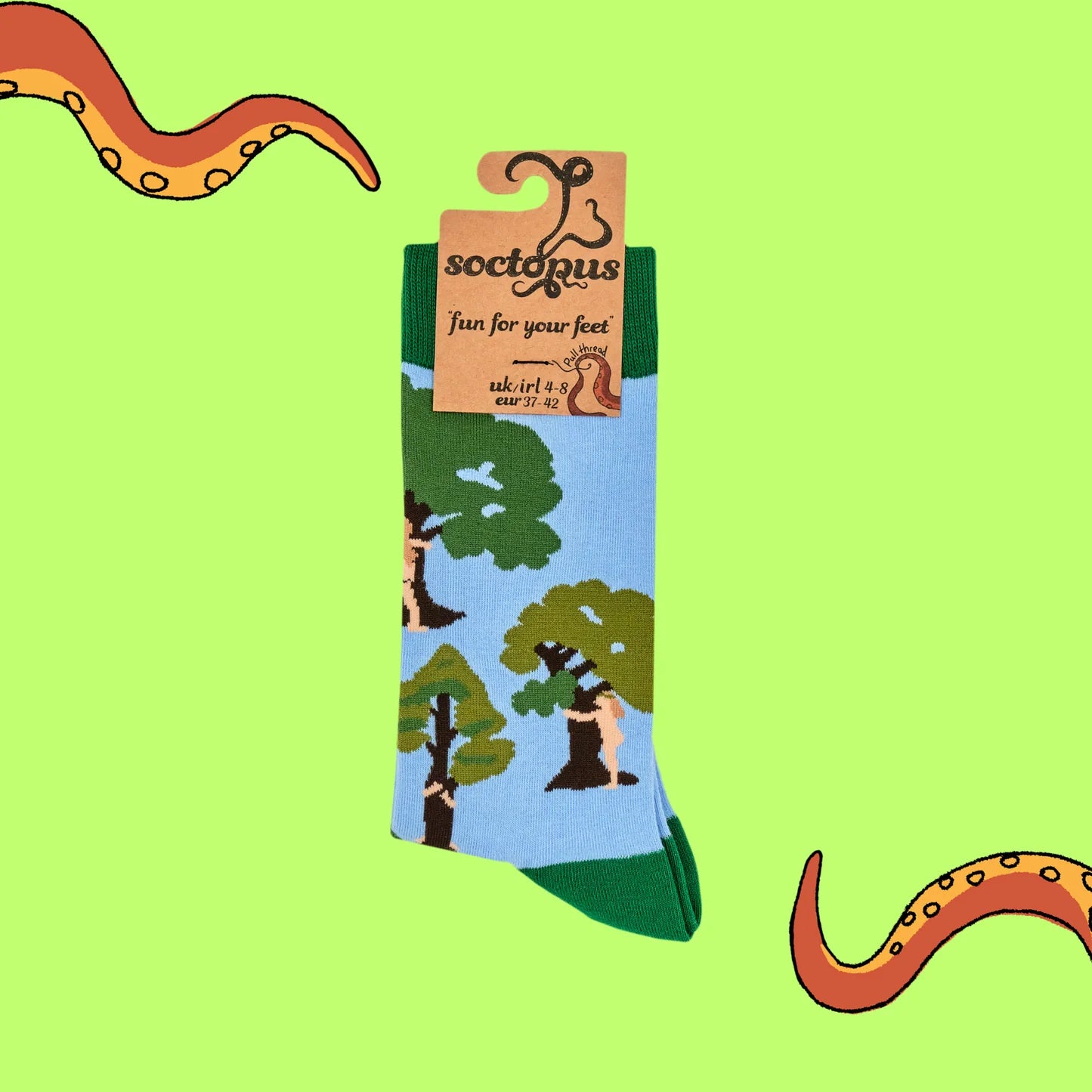 Sokken Tree Hugger (37-42) - Soctopus