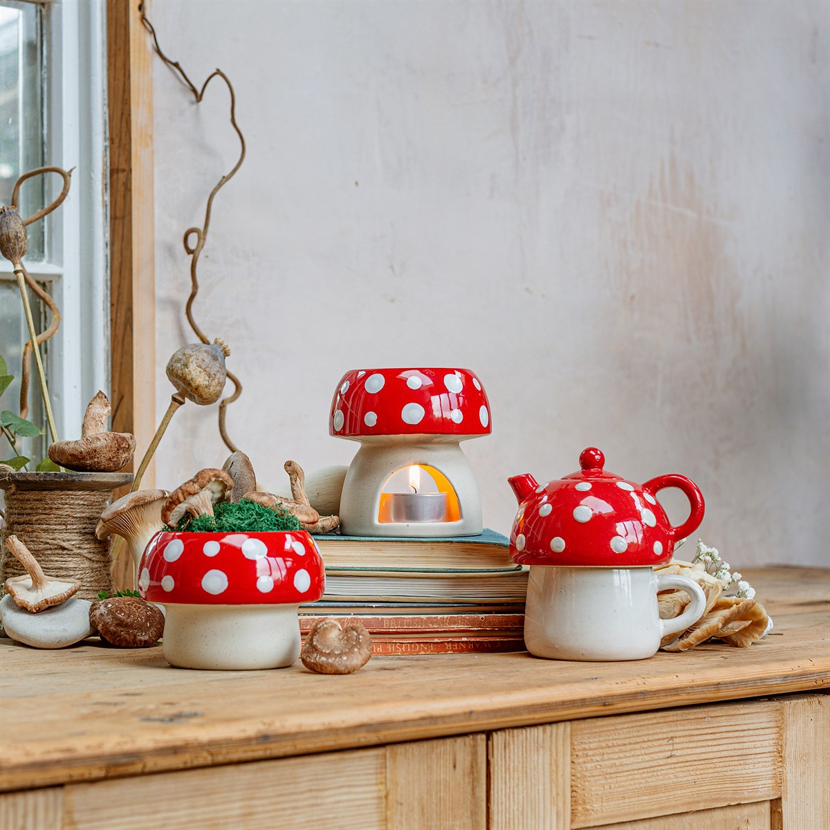 Oliebrander Paddenstoel - Sass & Belle