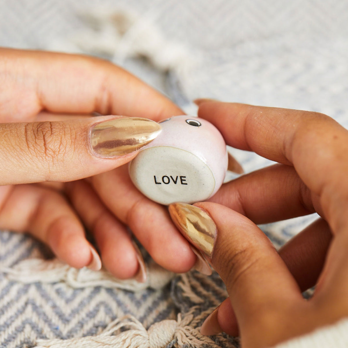 Positivity stone Pebble Love - Sass & Belle