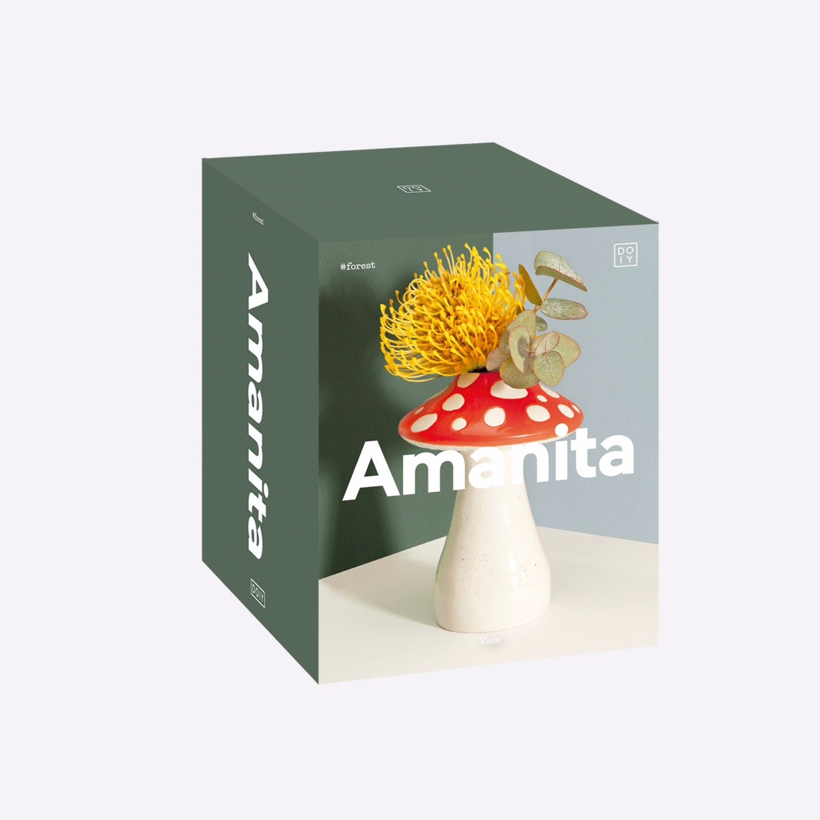 Vase Mushroom Amanita Small - Doiy