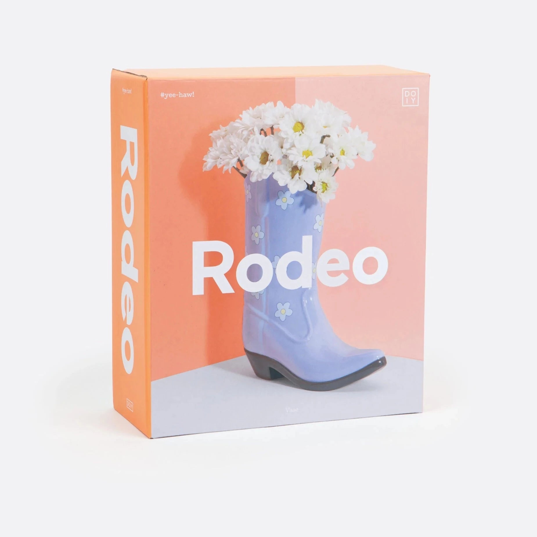 Vase Cowboy Boot Flieder - Doiy