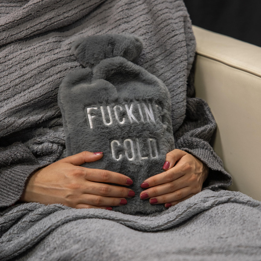 Kruik F#cking Cold Grijs - Fisura