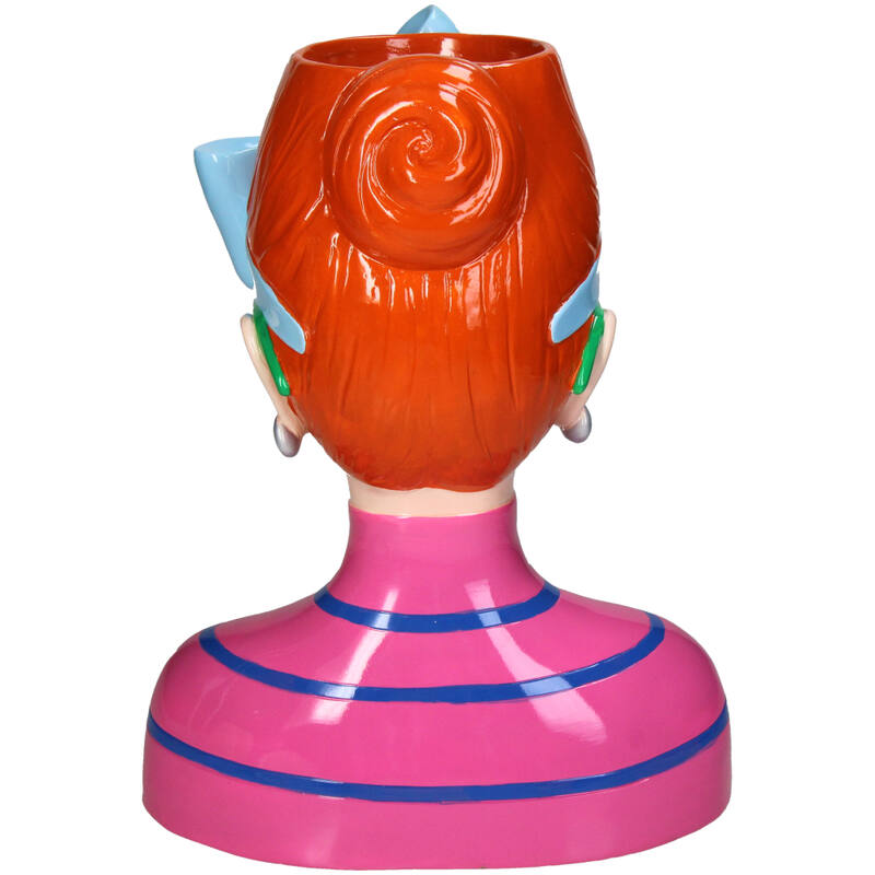 Vase Lady Fashion Grüne Brille - Kersten