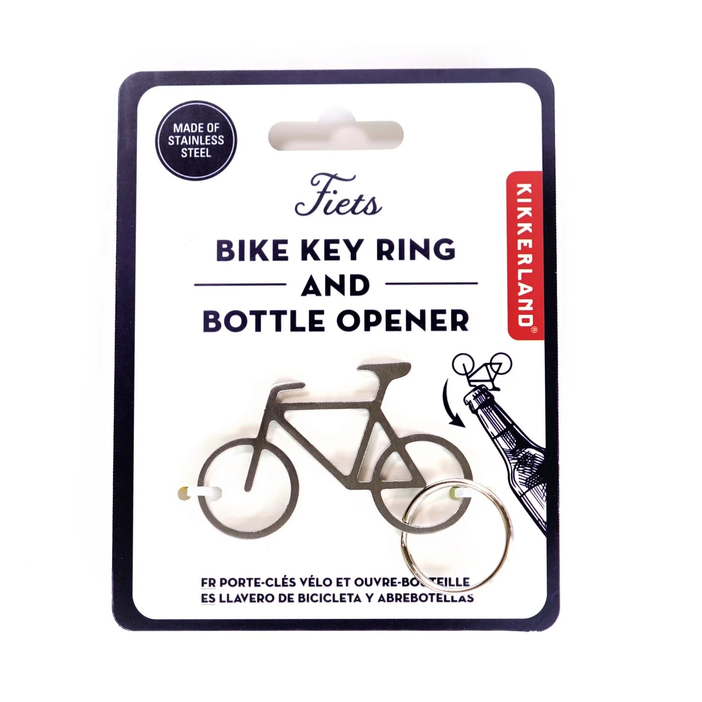 Flaschenöffner Fahrrad - Kikkerland