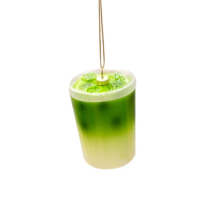 Christmas Ornament Matcha Latte - Yup in the tree