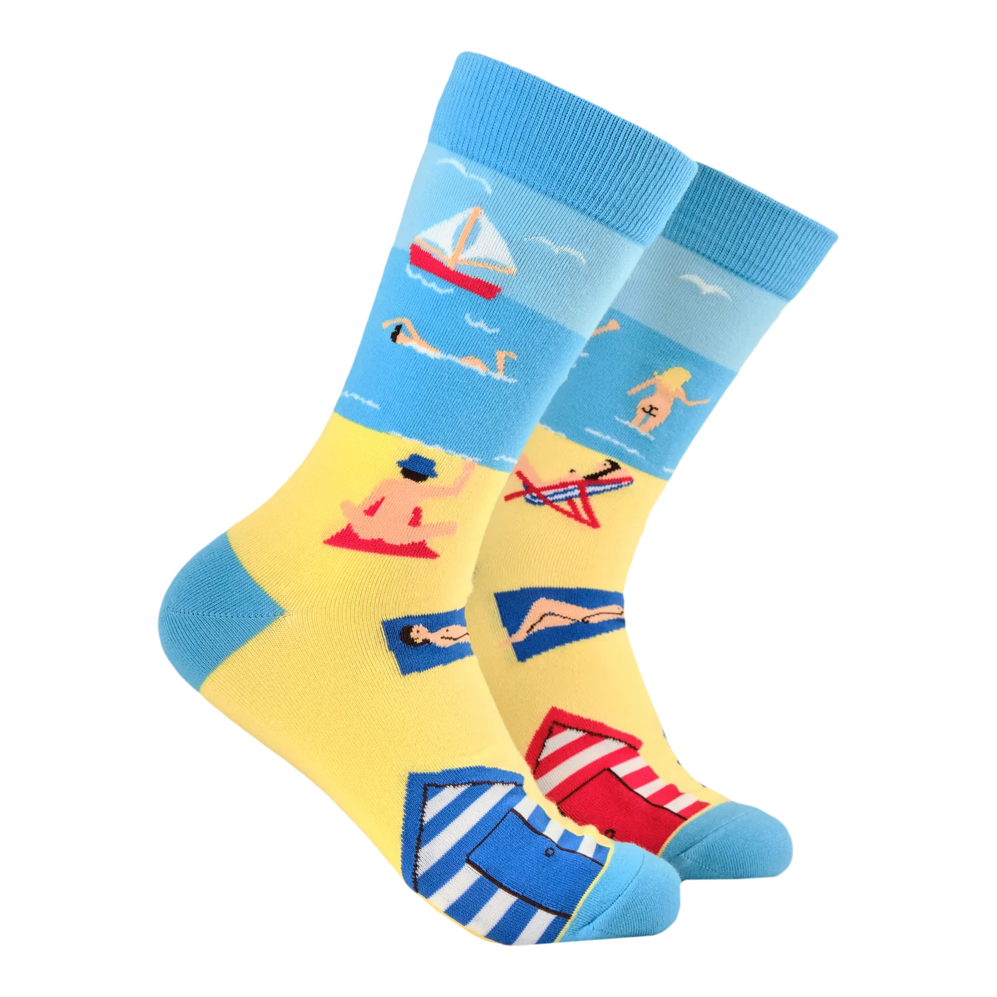 Socks Life Is A Beach (37-42) - Soctopus