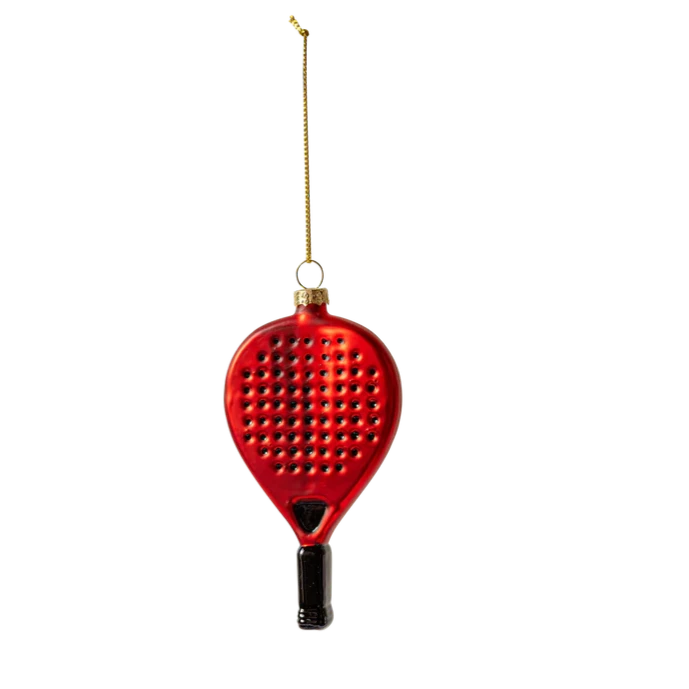 Christmas Ornament Padel Racket - Yup on the tree