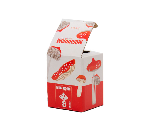 Candle Mushroom Red White - Helio Ferretti