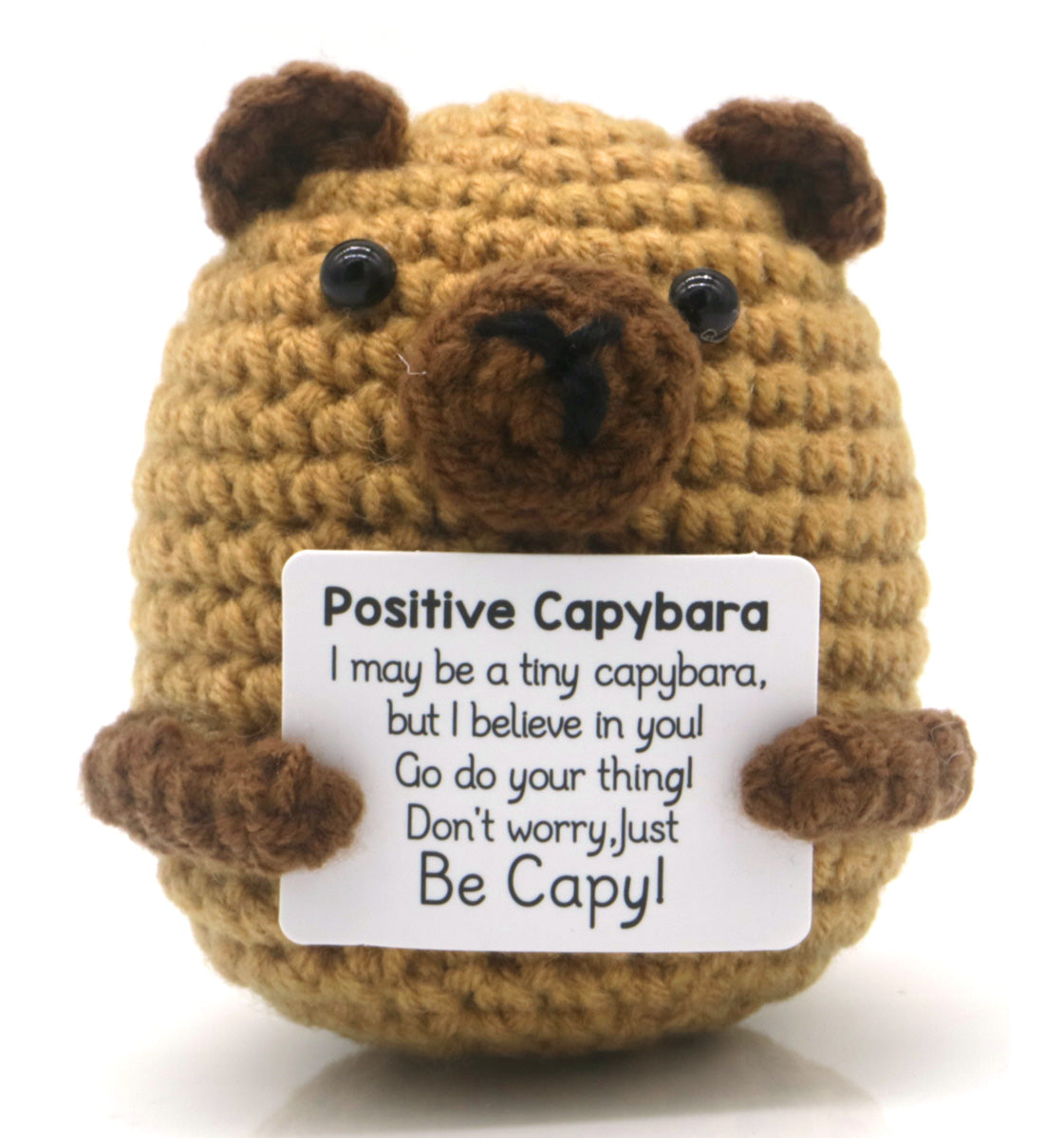 Geluksknuffeltje Positive Capybara