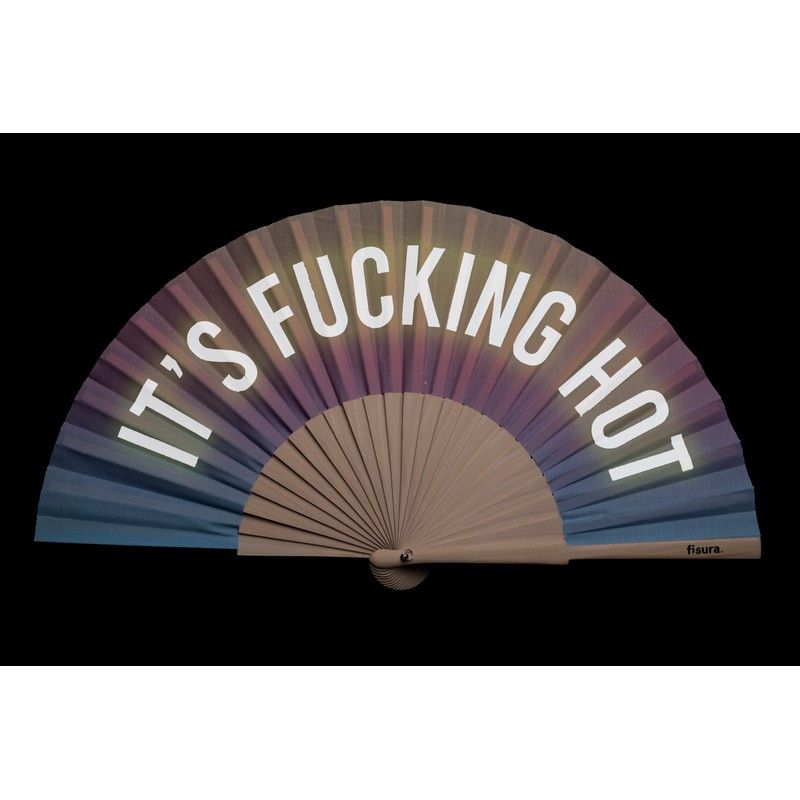 Waaier Hout It's F#cking Hot - Fisura