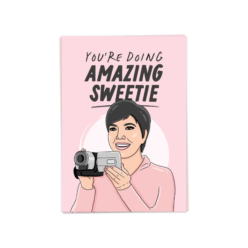 Amazing Sweetie Card - Blanche Card