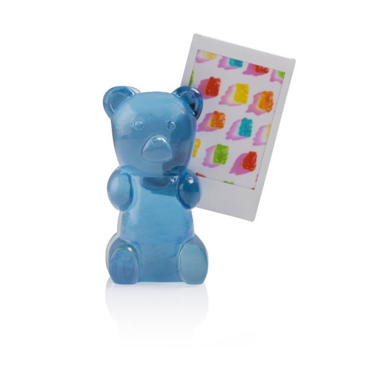 Photo Holder Magnetic Candy Bear Blue - Bitten