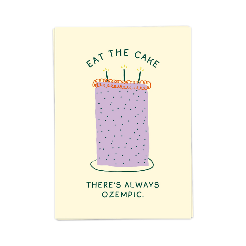 Kaart Eat the Cake - Kaart Blanche