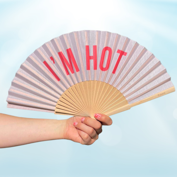 Waaier Hout I'm Hot - Fisura