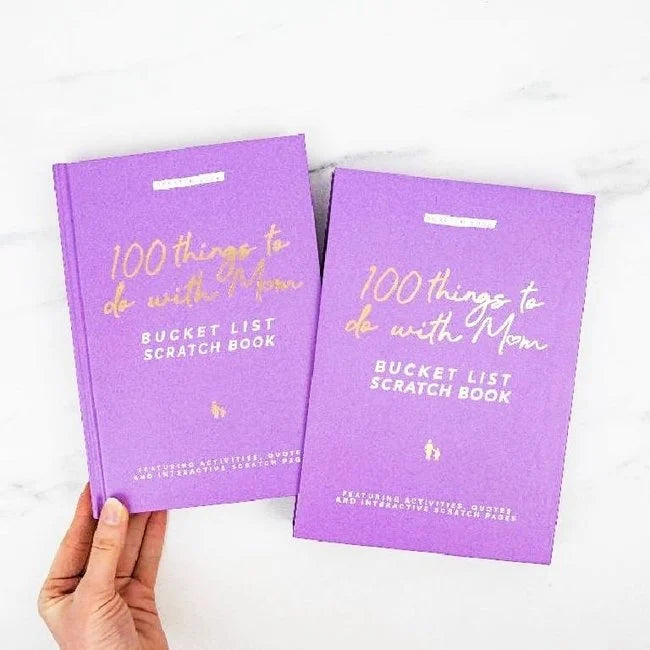 Krasboek 100 Things To Do With Mom - Gift Republic