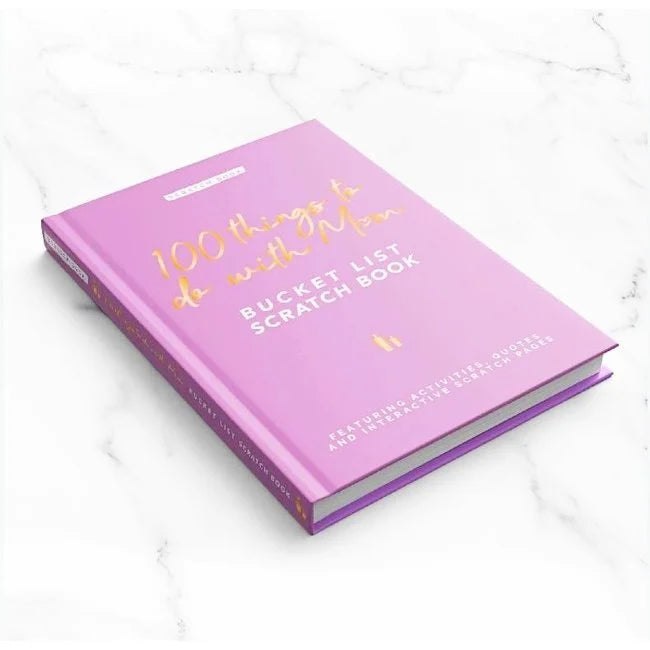 Krasboek 100 Things To Do With Mom - Gift Republic