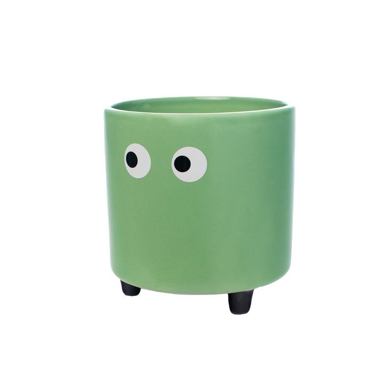 Plant pot Eyes Green - Fisura
