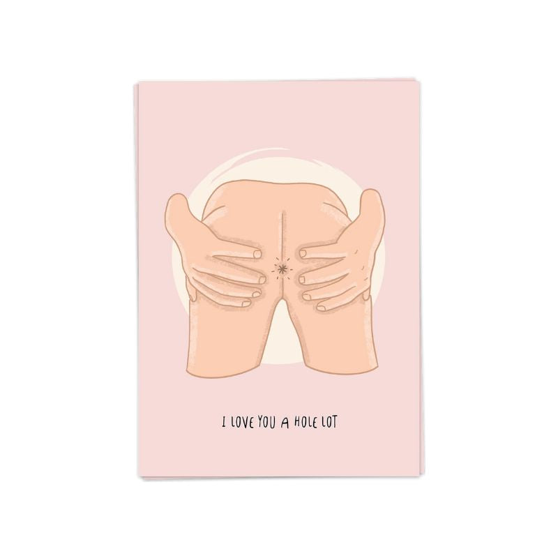 Card Hole Lot Love - Card Blanche