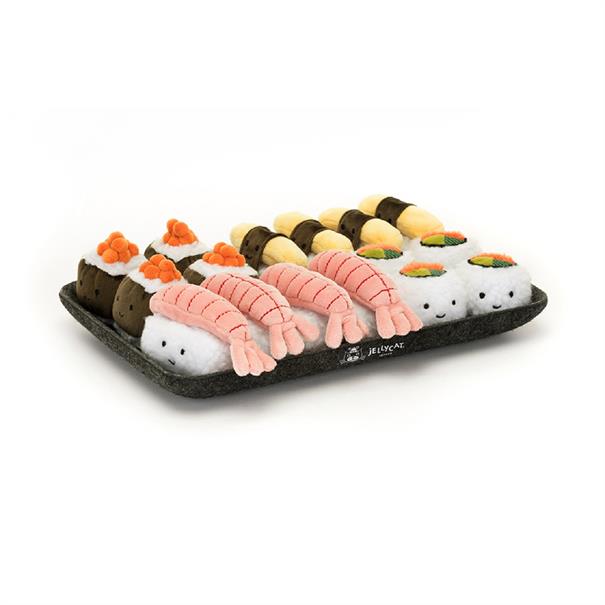Knuffeltje Sassy Sushi Uramaki - Jellycat
