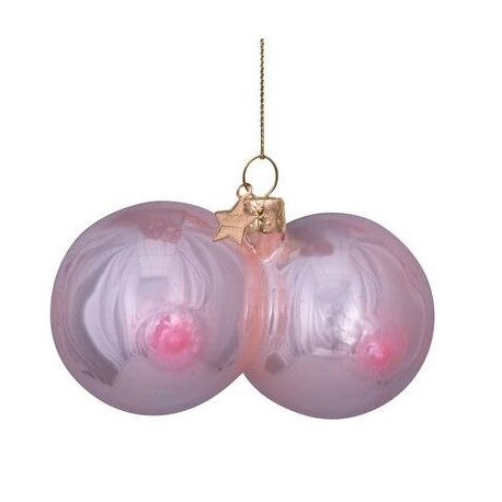 Kerst Ornament Girl Power Pink - Vondels
