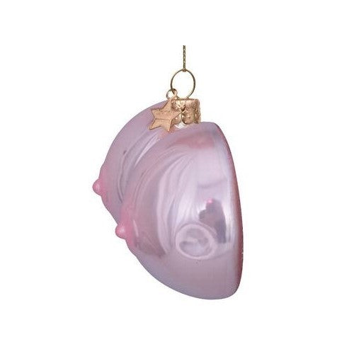 Kerst Ornament Girl Power Pink - Vondels