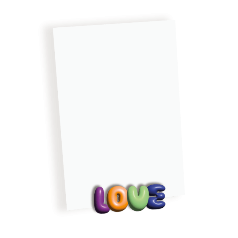 Photo holder Love - The Gift Label