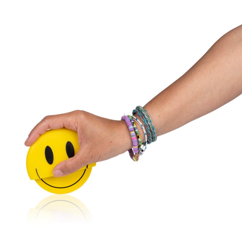 Pizza cutter Happy Yellow - Bitten