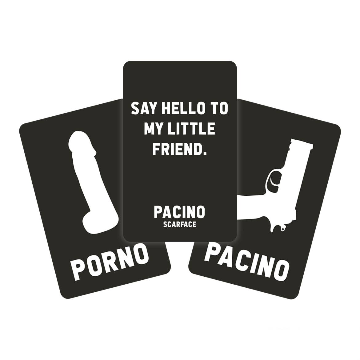 Card game Porno or Pacino - Gift Republic