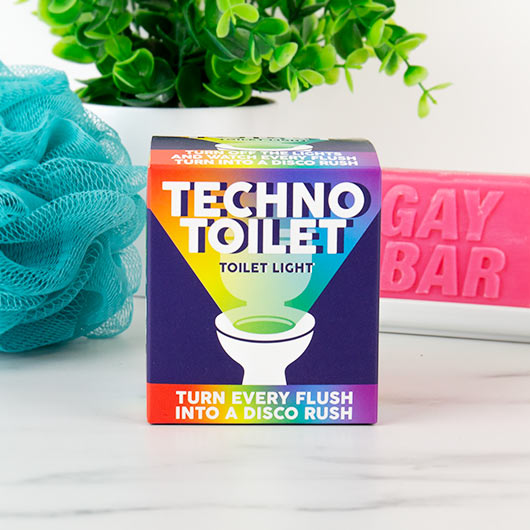 Techno-Toilettenlicht