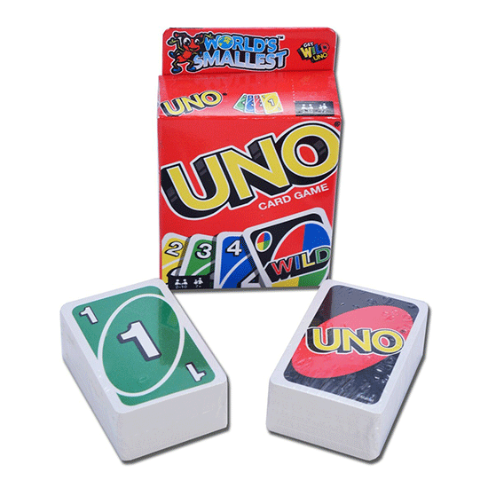 Game Mini Uno - World's Smallest