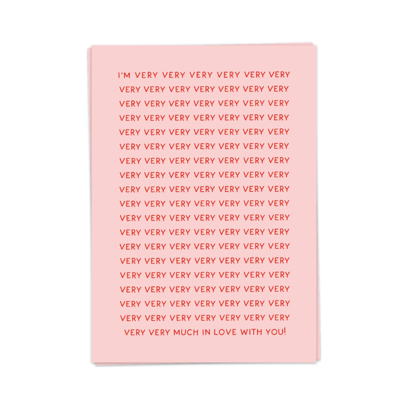 Card Very Very Much - Card Blanche